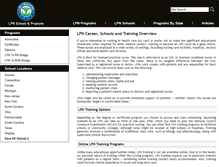 Tablet Screenshot of lpntraining.org